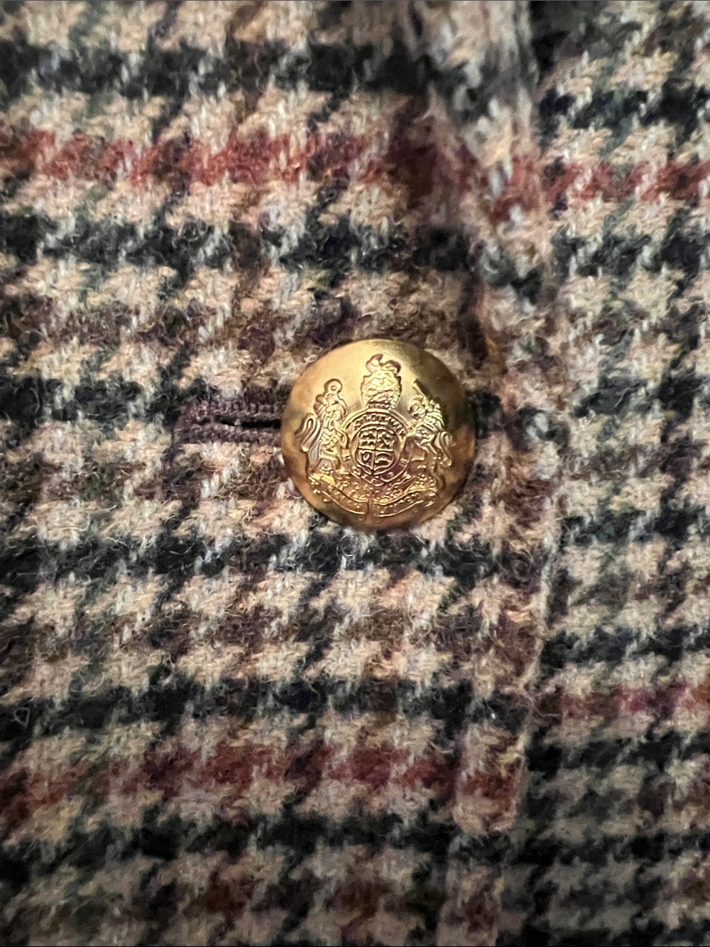 Lauren Ralph Lauren Tweed Blazer with LRL Crest EEEUC - Picture 5 of 14